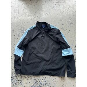 Grayson & Dunn Golf Pullover Lightweight 1/4‎ Zip Long Sleeve Black M